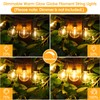 Mlambert 50Ft Outdoor String Lights G40 Globe Patio Lights with