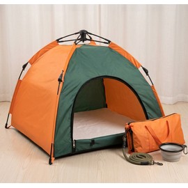Waterproof Pop-Up Pet Tent for Dogs and Cats – Lightweight Portable Shelter for Indoor Rest and Outdoor Camping
