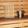 Beavorty Bamboo Sauna Cushion High Temperature Resistant Support Mat Quick-Drying