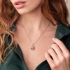 TALYKONG Cardinal Necklace for Women Red Cardinal Heart Pendant Mothers