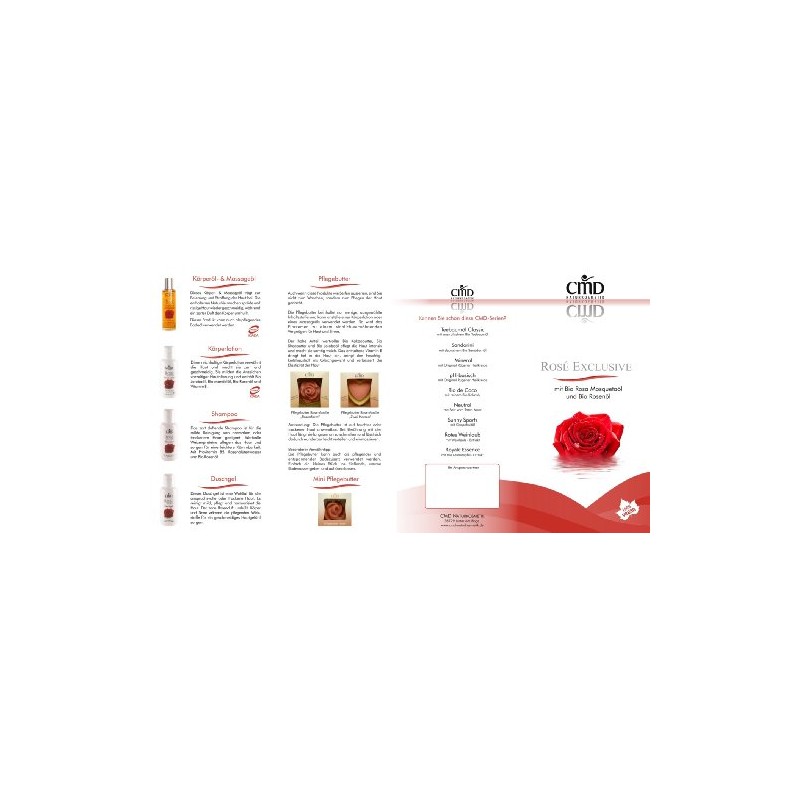 CMD Naturkosmetik: Feuchtigkeitsmaske Rose Exklusiv Kosmetik: CMD Naturkosmetik: Groesse: Feuchtigkeitsmaske