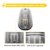 R&F Auto LED Cab Lights 5Pcs Clear Lens Cab Roof