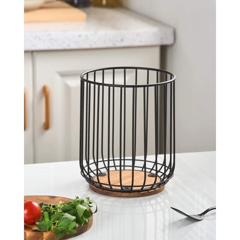 getstar Kitchen Utensil Holder, Large Wire Utensil Holder for Kitchen