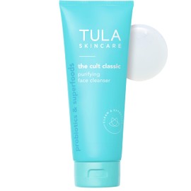 TULA TULA Skin Care Cult Classic Purifying Face Cleanser - Supersize, Gentle and Effective Face Wash, Makeup Remover, Nourishing and Hydrating, 6.7 oz.