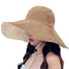 CANFEEL Hat, UV Protection, Women's, Sun Hat, Double-sided Hat, Wide