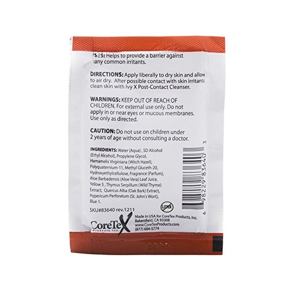 Coretex Products Ivyx Pre-Contact Towelettes Bulk Pack 300 per Box