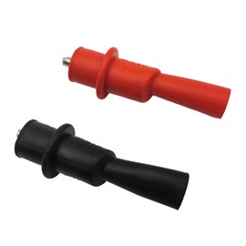 SIDMILE AC175 Multimeter Alligator Clips Set Compatible with Fluke TL71 TL75 TL175 TP175 Test Leads, Insulated Alligator Clip with Flexible Boots