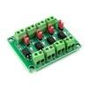 Hailege Set of 2 PC817 4 Channel Optocoupler Insulation Board