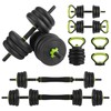 88Lb Dumbbell Sets Adjustable Weights, Free Weights Dumbbells Set for