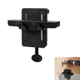 1PCS Install Cabinets Tools, Adjustable Length Cabinet Door Installation Positioner, Cabinet Door Mounting Jig, Cabinet Hardware Jig, Cabinet Installation Tools for Most Cabinet Handles and Pulls