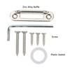 Bathroom Restroom Privacy Lock Entry Lever Lock Aluminum Alloy Matte