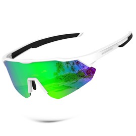 OUTDOORKING Polarized Sunglasses Men Sports Sun Glasses Mens Sunglasses UV400 Protection for Cycling Fishing Golf