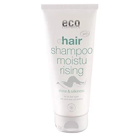 eco cosmetics Care Shampoo - Damaged Hair & Damaged Hair, Repairs with Organic Olive Leaf & Organic Mallow, Natural Hair Care for Healthy Hair, Vegan, 1 x 200 ml