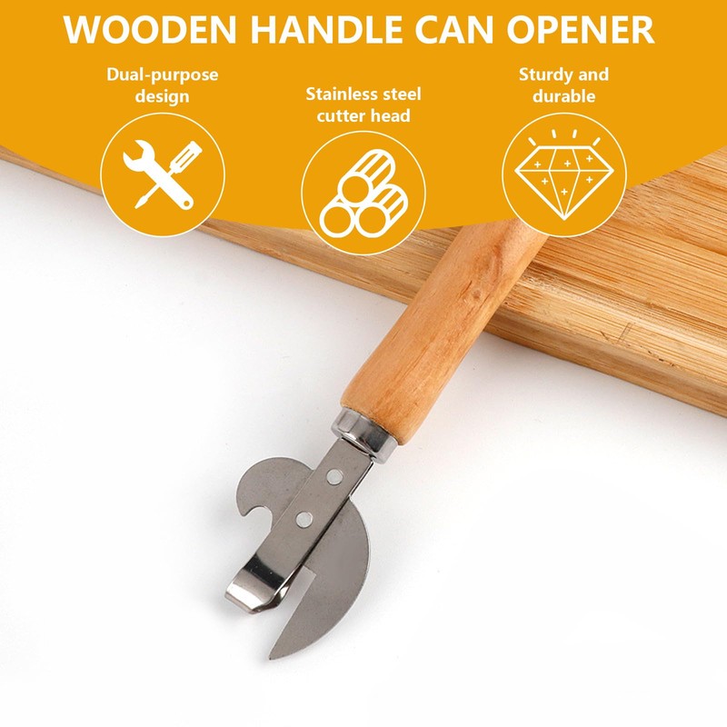 Can Opener - Homiladi Multi-Functional Tin, Jar & Bottle Opener