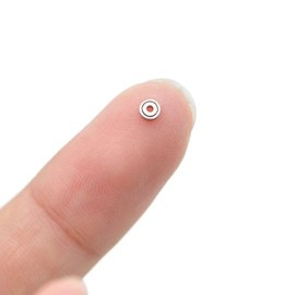 AIBOAT 20pcs Micro Bearings Mini Bearings Outer Diameter 0.12 inch (3 mm), 0.2 inch (4 mm), 0.2 inch (5 mm) Deep Groove Ball Bearings, Chrome Steel, Double Seals (Inner Diameter 0.04 inch (1 mm) x
