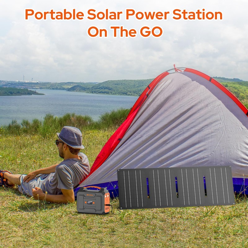 ZeroKor Portable Power Station, 100W 110V Power Pack with AC