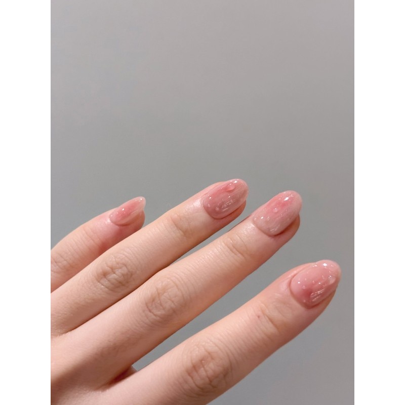 [High-quality textured real peach nail] Mulbok Takbok - Mini Short