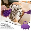 Gatuida Convenient Portable Scalp Scalp Exfoliator for Adults and Boys