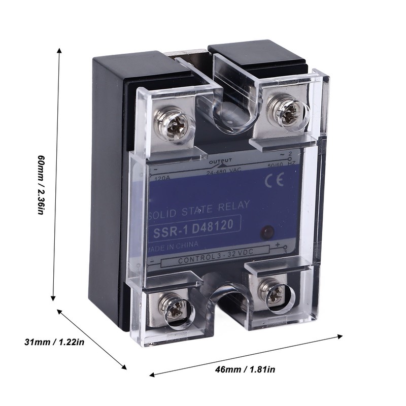 Solid State Relay Single Phase DC to AC SSR with