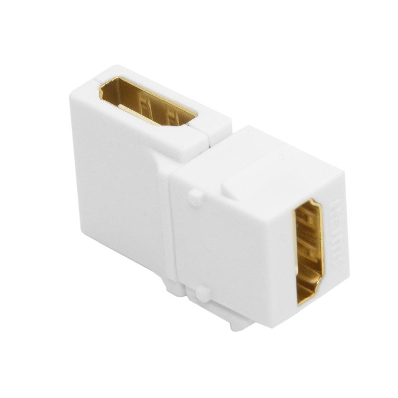 chenyang HDMI Keystone Jack Adapter 90 Degree Right Angled HDMI