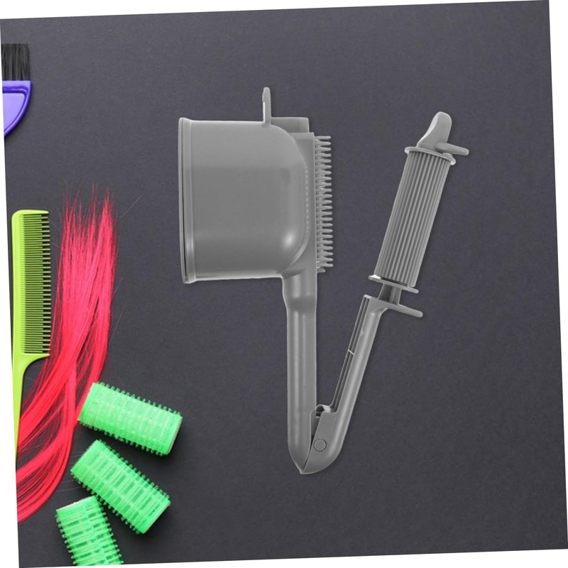 WOONEKY Multi Functional Semi Automatic Hair Dye Root Comb with