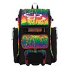 Boombah Catchers Superpack Hybrid Rolling Bat Bag - Lava Multicolor