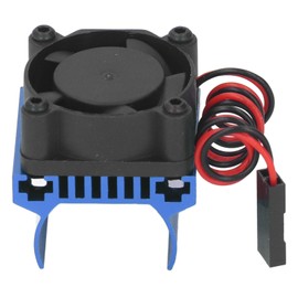 RC Motor Cooling Fan Heatsink Fan RC Accessory for Traxxas 1/18 Remote Control Car Blue