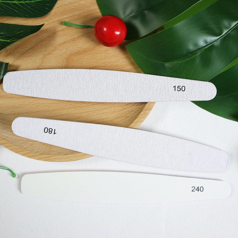 Nail Files, Professional Nail Files 150/180/240 Grit Nails File Set