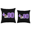 Retro Football Player Apparel Retro Purple Foam Finger Football Player