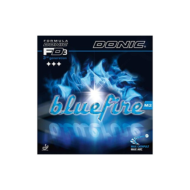 DONIC Bluefire M2 Rubber 2.0 mm Black