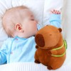 Capybara Cuddly Toy 23 cm Capybara Plush Toy with Turtle