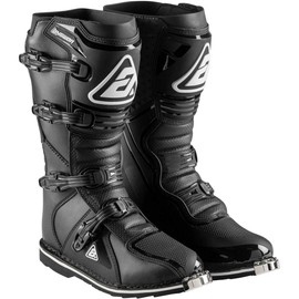 Answer Racing 445179 Powersports Motocross Protection Gear: AR1 Boots, Black, Size 12, 1 Pair