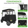 10L0L 2 Passenger Golf Cart Enclosure for Yamaha G14 G16