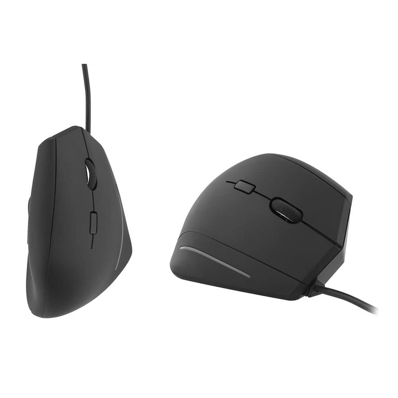 T'nB Linie Ergonomische vertikale Kabelmaus schwarz, MUERGOV