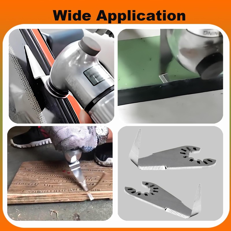 Phyxlyn Cold Knife Blade L-Shaped Windshield Removal Auto Glass Cut