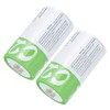 2Pcs C Rechargeable Batteries USB Port 5000wmh 1.5V High Capacity