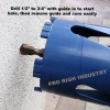 Pro Right Industry 3" Dry Diamond Core Bit for Concrete