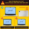 Mektron Case for 2026 MacBook Air 13-inch M5 Laptop A3449