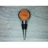 Vintage Aged to Perfection Bottle Stopper, Engraved Leather Funny Birthday