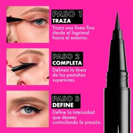NYX PMU Epic Ink Liner Delineador Líquido Ojos 1ml                                                                                                    