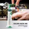 Kadimendium 2Pcs Light Curing Solder Mask Ink Green BGA PCB