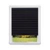 Redi Shade No Tools Original Blackout Pleated Paper Shade Black,