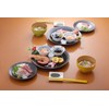 Mino Ware Black Dish (6.3 inch (16 cm) Plate, Set