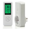 WTC100 Wireless Temperature Controlled Socket, Digital Plug Thermostat Outlet with