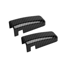 Linskip Electronic Defogger Protection Cover Compatible with 2021 2022 2023 2024 Suburban/Tahoe, Rear Window Heater Cap for Suburban Accessories(Black Carbon Fiber)