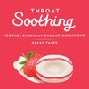 Halls Breezers Pectin Throat Drops Cool Creamy Strawberry - 25