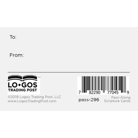 Children and Youth, Pass Along Scripture Cards, The Joy of the Lord is my Strength, Nehemiah 8:10 Pack of 25