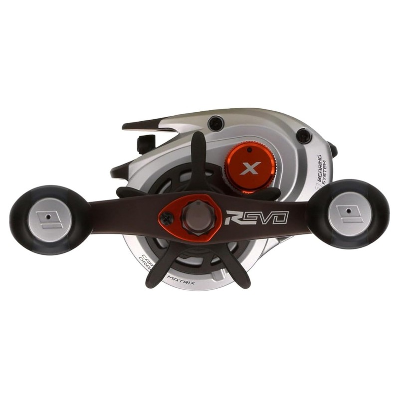 Abu Garcia Revo X Low-Profile Baitcast Fishing Reel, 8+1 Bearings