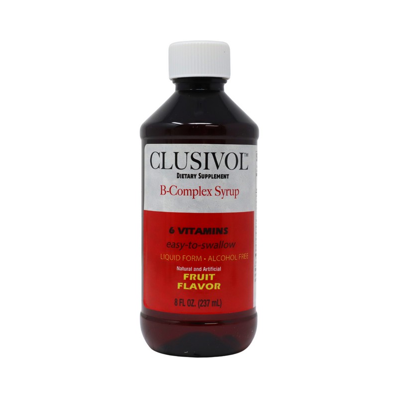 Menper CLUSIVOL Dietary Supplement, B-Complex Syrup - 8 fl oz