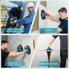 2 Pack Glass suction cups, 8" Heavy Duty Vacuum Suction